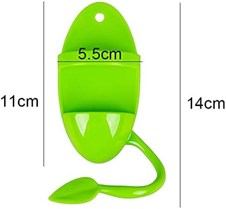 2pcs Plastic Pet Bird Cuttlebone Holder Food Holder, Cuddle Bone Feeding Racks, Cuttlebone Holder for Cockatiels Parakeets Budgies Finches Green