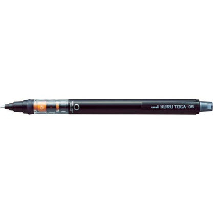 Uni Mechanical Pencil Kurutoga Pipe Slide Model 0.5mm, Black Body (M54521P.24)