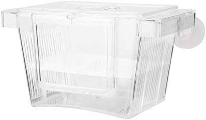 Split Fish Betta 5 Gallon Fish 14 X 8 X 8 Acrylic Aquarium Fish Breeding Box Incubation Box Small Size