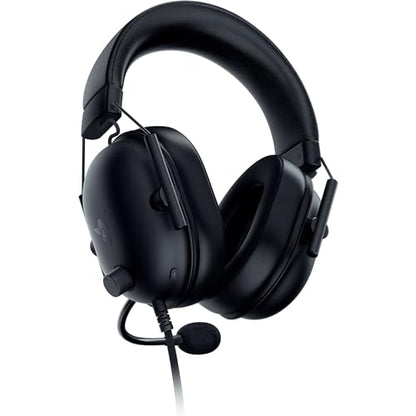 Razer BlackShark V2 X PlayStation Gaming Headset: 50mm Drivers - Cardioid Mic - Lightweight - Comfortable, Noise Isolating Earcups - for PS5, Xbox Series X, PC, Switch via 3.5 mm Audio Jack - Black