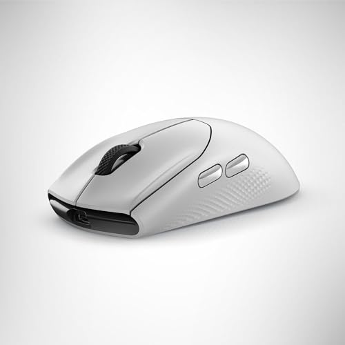 Alienware Wired/Wireless Gaming Mouse AW610M - 16000 DPI Optical Sensor, 350 Hour Rechargeable Battery, 7 Buttons, 3-ZONE 16.8m AlienFX RGB Lighting, Ergonomic - Dark Side of the Moon