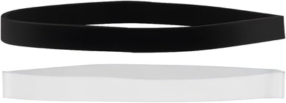 JAM PAPER Colorful Rubber Bands - Size 64 - Black & White Multi-Purpose Rubberbands - 200/Pack
