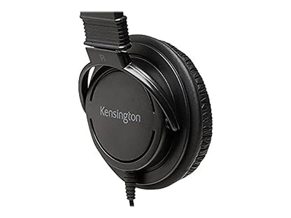 Kensington Hi-Fi On-Ear Headphones with 9-Foot Cord, 3.5mm Jack Headset (K33137)