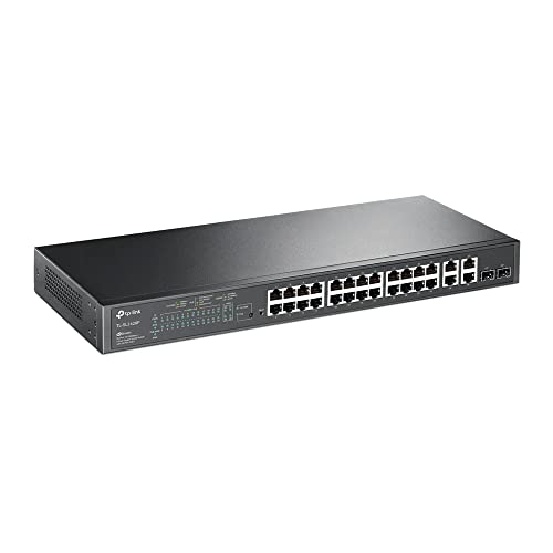 TP-Link TL-SG1016PE | 16 Port Gigabit PoE Switch | Easy Smart Managed | 8 PoE+ Ports @150W | Plug & Play | Sturdy Metal w/ Shielded Ports | QoS, Vlan, IGMP & LAG, Free Expert Help