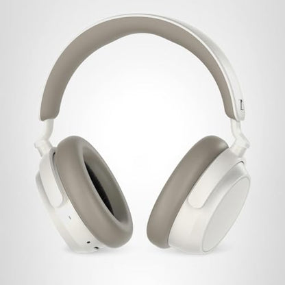 Sennheiser ACCENTUM Plus Wireless Bluetooth Noise Cancelling Headphones - Quick-Charge Feature, Up to 50HR Playtime, Adaptive Hybrid ANC, for Traveling, School & Work, White