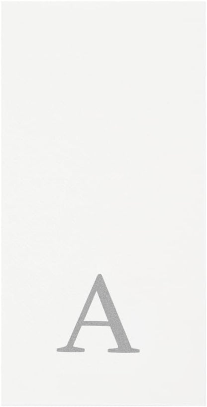 Luxenap 15.8 X 7.9 Inch Linen-Feel Guest Towels, 2000 Lettered Hand Towels