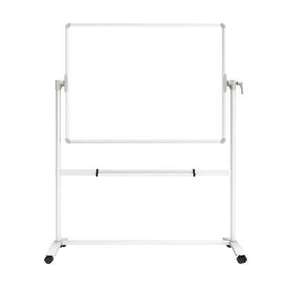 VIZ-PRO Double-Sided Magnetic Mobile Whiteboard, 48 x 36 Inches