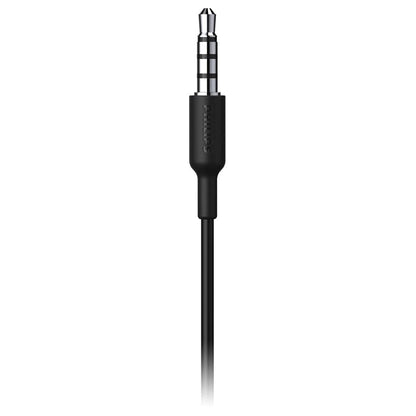 Philips Audio TAA1105BK/00 Sports Headphones with Microphone, in-Ear Headphones (Flexible Ear Hook, Bass Beat Vent, IPX2 Sweat Resistant, Secure Fit, in-Line Remote Control) Black