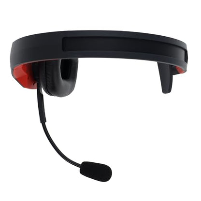 Cummins Edition BlueParrott B450-XT Noise Cancelling Bluetooth Headset – Unique Design with Industry Leading Sound & Improved Comfort, Up to 24 Hours of Talk Time, IP54-Rated, Black Red