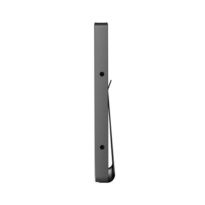 Groove Life Magnetic Thumb Swipe Wallet Gun Metal with Money Clip - Minimalist Wallet for Men, Low Profile Aluminum Credit Card Holder with RFID Blocking, Lifetime Coverage