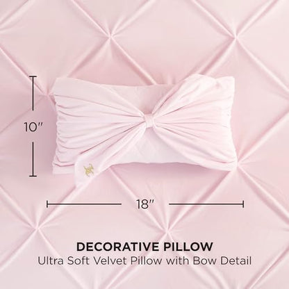 Juicy Couture – Decorative Accent Pillow Velvet Safari Leopard Premium Reversible Throw Pillow Living Room and Bedroom Décor Measures 14" x 24" Cheetah on White