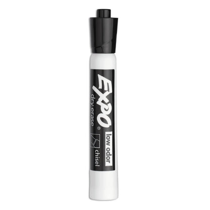 EXPO Dry Erase Markers Chisel Tip Black Low-Odor Perfect for Whiteboards Non-Porous Surfaces & Home Offices (Pack of 1 36 Count Total)