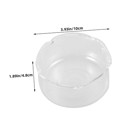 VALICLUD 2pcs Glass Vase for Hydroponic Plants Elegant Decorative Terrarium for Plant Holder for Lotus and Water Lilies Small Fish Tank for Tabletop Display