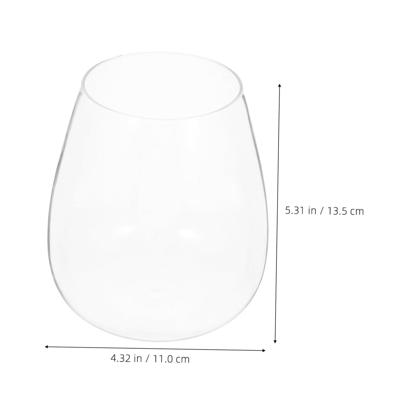 Yardenfun Hydroponic Glass Terrarium for Indoor Decor Moss Plant Container Sustainable Glass Landscape for and Centerpieces