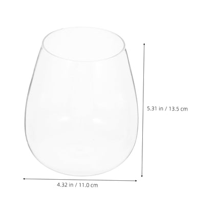 Yardenfun Hydroponic Glass Terrarium for Indoor Decor Moss Plant Container Sustainable Glass Landscape for and Centerpieces