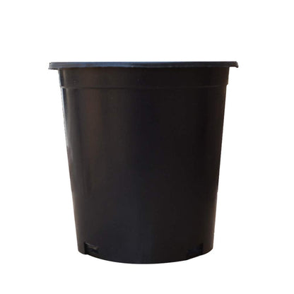 labworkauto Nursery Pot 1 Gallon 1 Gal 2 Gal 3 Gal 5 Gal 7 Gal 10 Gal 15 Gal Nursery Container Injection Molded Pot Fit for Plants Soil Growers or Hydroponics (10,2 Gallon)