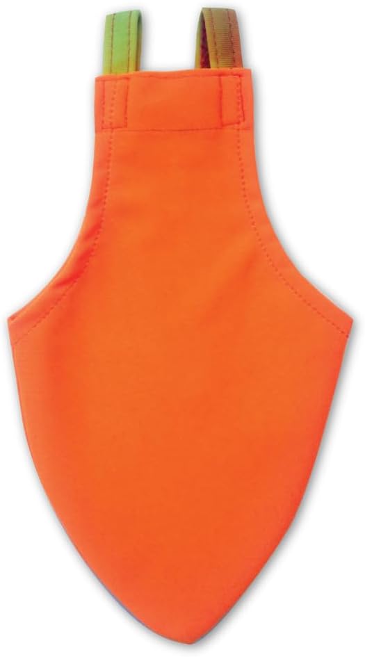 Avian Fashions FeatherWear FlightSuit Custom Wide(7.5) Bird Diaper in Orange