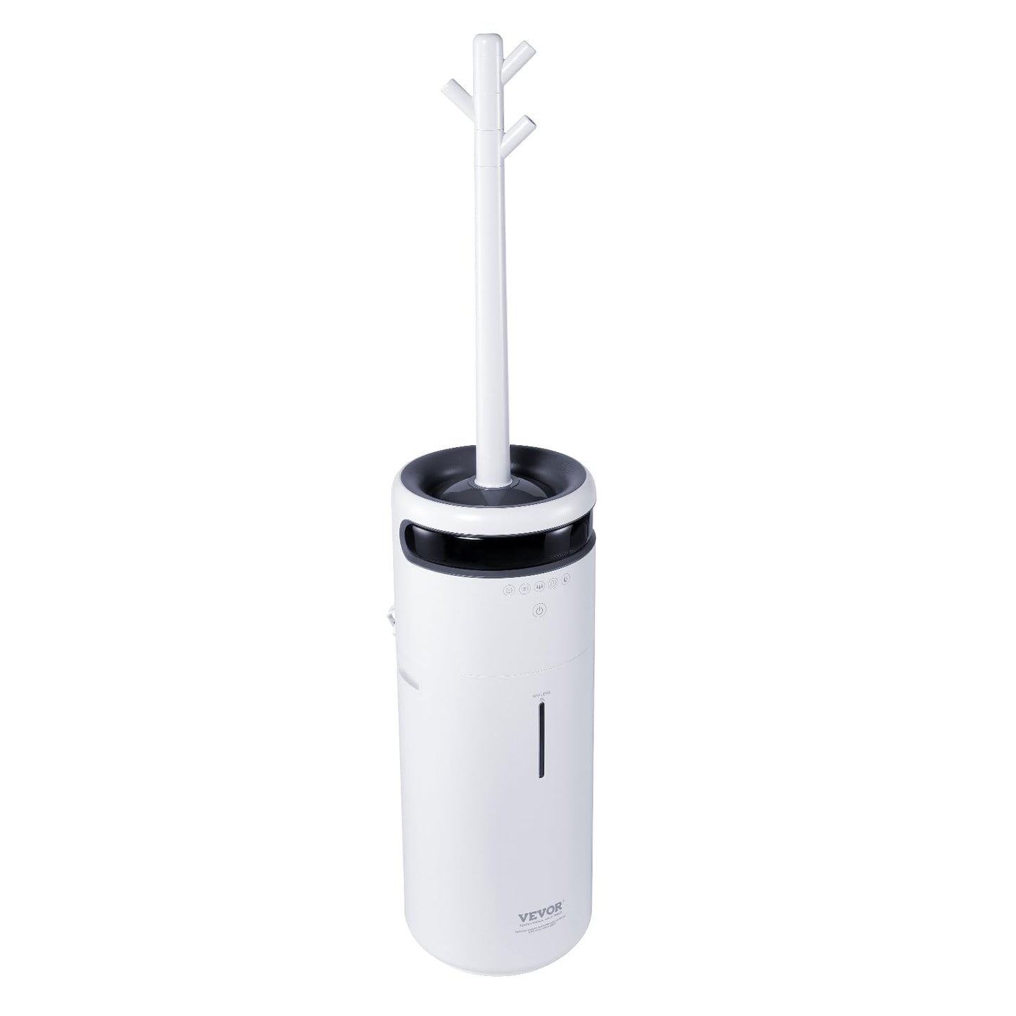 VEVOR Humidifier for Home Large Room, Commercial Humidifier for Whole House 1291.7 sq ft, 16L Water Tank & Night Light & 12h Timer & Auto Shut-Off, Greenhouse, Commercial Branch Tube w/ 360° Nozzle