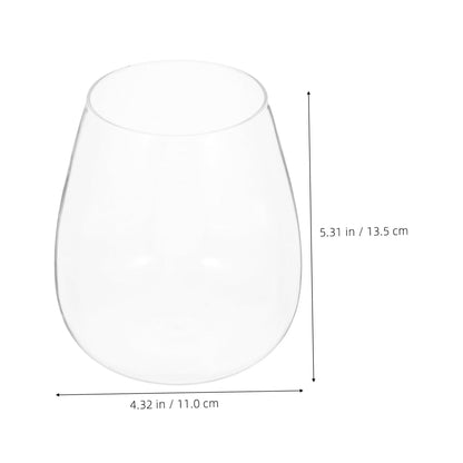 Abaodam Glass Terrarium Bottle for Home Decor Unique Hydroponic Vase for Air Plants Elegant Miniature Garden Centerpiece for Weddings and Parties Sustainable Glass Design
