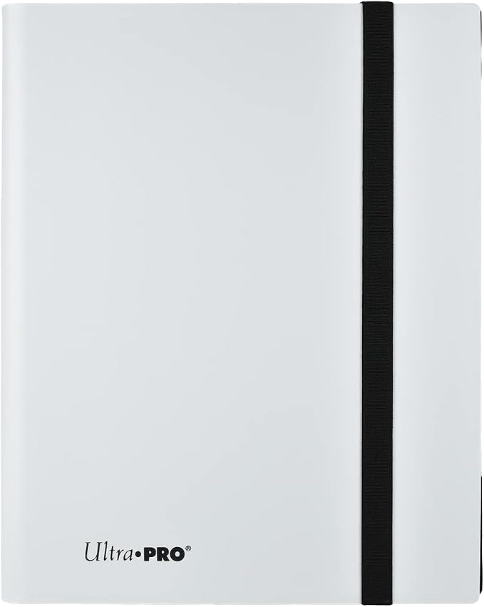 Ultra Pro E-15220 Eclipse 9-Pocket PRO-Binder-Arctic White