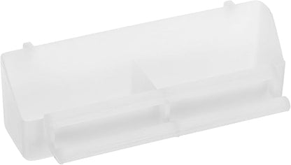 Toddmomy Automatic Bird Feeder Hanging Outdoor Bird Food Tray Anti-Splash Seed Dispenser 2pcs and Cockatiels