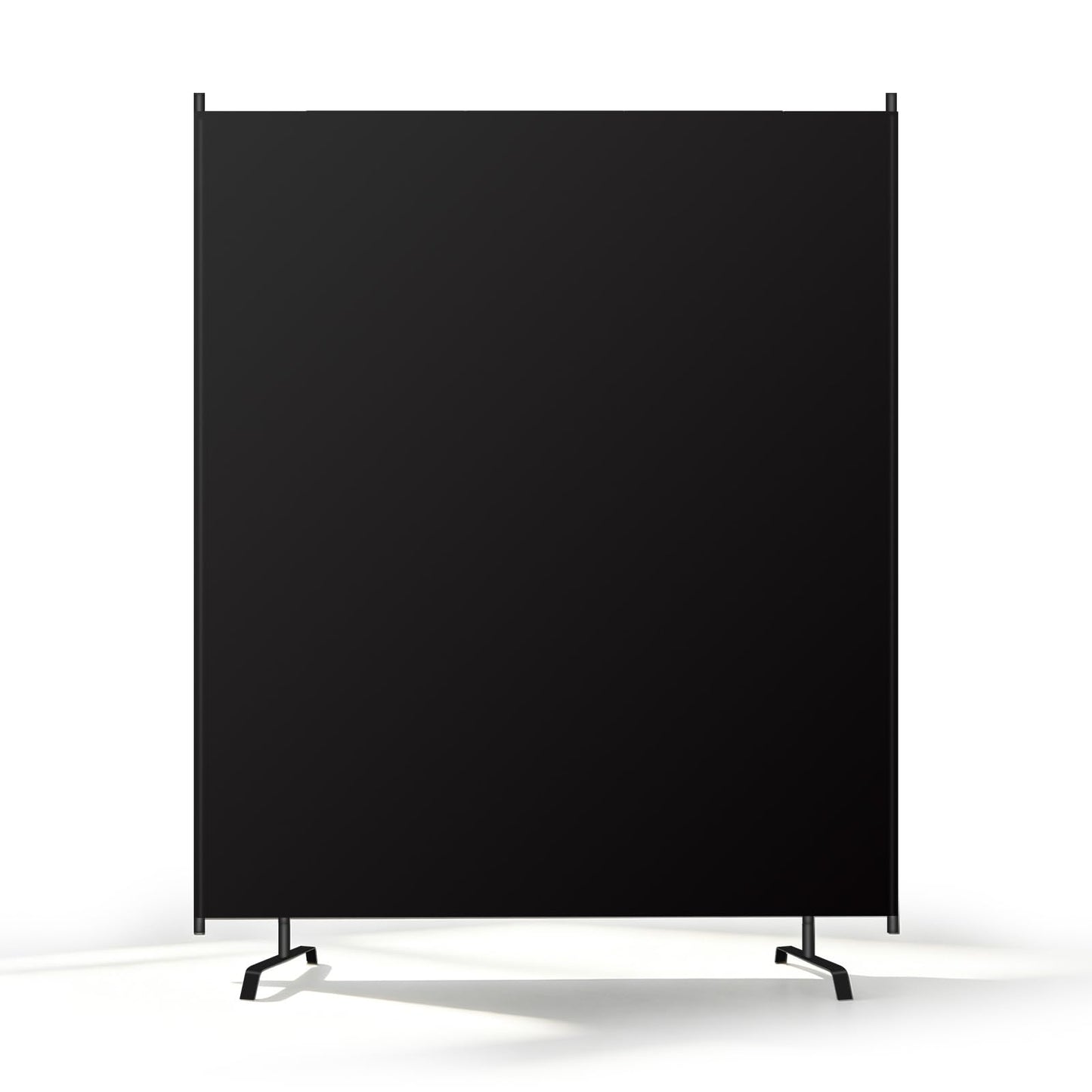 Room Divider Panel, 100% Blackout Privacy Screens with Wider Feet, 5Ft x 6FT Portable Room Partition for Room Separator, Room Divider Screen Partition Room Dividers Freestanding