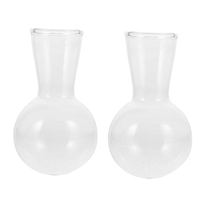 IWOWHERO Unique Plant Terrarium Creative Glass Vase Bulb for Decorative Home Office