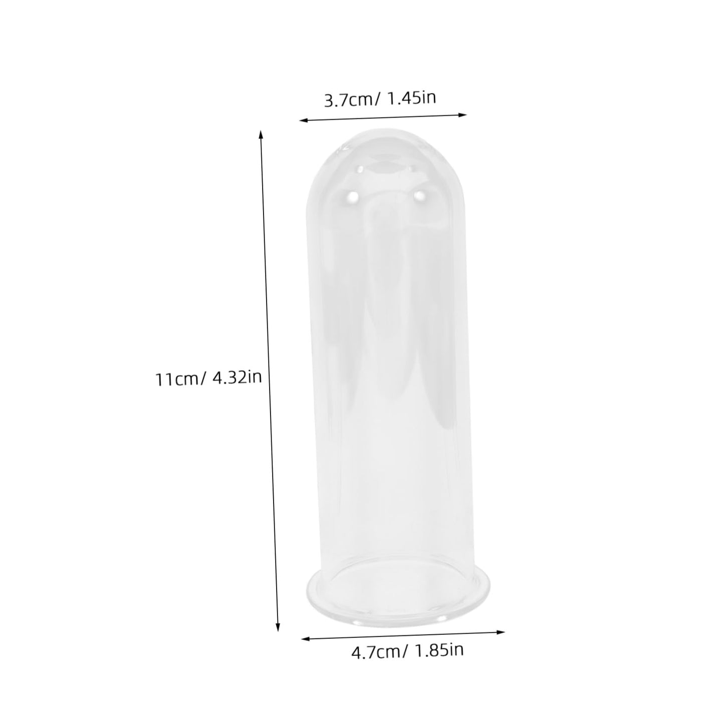 BESPORTBLE 4Pcs Transparent Glass Hydroponic Test Tube Planters for Indoor Plants Hanging Vases for Home Decor Space Saving Desktop Terrarium for Propagating Flowers