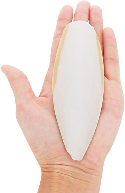 2 Pcs Cuttlebone Holder for Bird Cage - Bowl Stand Food Holder with 4 Pcs Cuttlebone for Parrot, Budgie, Conure (4.7-5.5 inch)