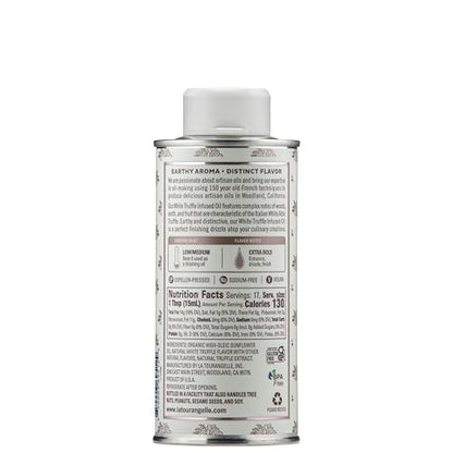 La Tourangelle, White Truffle Cooking Spray, Complex Gourmet Earthy Flavor for Spraying on Pasta, Popcorn, Vegetables, Potatoes, and More, 5 Fl Oz