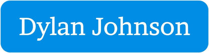 Name Bubbles - Custom Small Rectangle Name Labels for Kids (64 Labels) - Personalized Waterproof Name Stickers for Daycare, Lunch Boxes, Water Bottles, Shoes, School Supplies, & Camp (One Color)