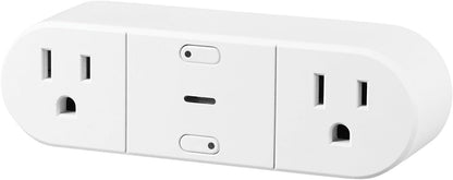 Globe Electric 50020 Collection Smart Plug, White