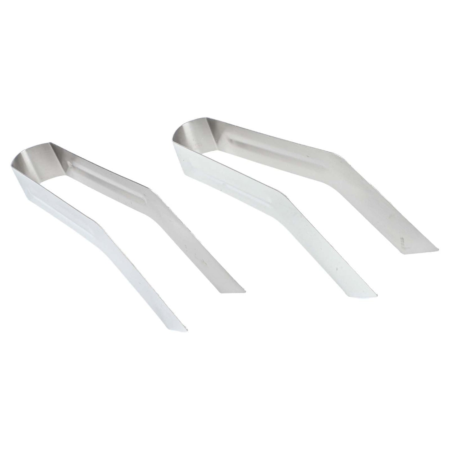 SundiooK for Stainless Steel Young Plant Tongs 2Pcs, Gentle Grip Transplanting for Indoor Outdoor Gardening, Rust Resistant Weeding and Loosening Pliers
