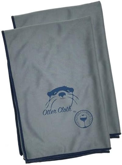 Trendy Bartender Toast to Perfection Microfiber Glass Polishing Lint-Free Cloth
