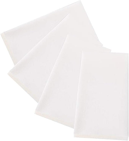 FOCUSLINE 200 Disposable Bathroom Napkins, Linen-Feel Paper Guest Towels