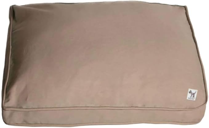 Molly Mutt Dog Crate Pad Cover, 100% Cotton Canvas Cover for Dog or Puppy Crate Bed, Durable, Washable, and Free of Harmful Chemicals, Pre-Shrunk, 54"x37"x2.5", Wild Horses