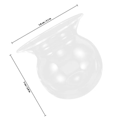 Generic 4pcs Glass Propagation Vases for Plants Hydroponic Flower Pots Glass Terrarium Table Centerpiece Home Décor