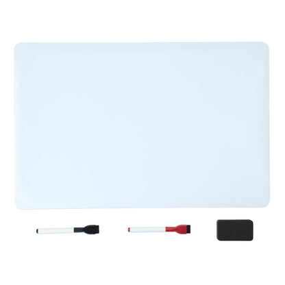 Amazon Basics Magnetic Dry Erase Board for Fridge, Whiteboard Sheet, 20" x 13", with 2 Markers and Eraser