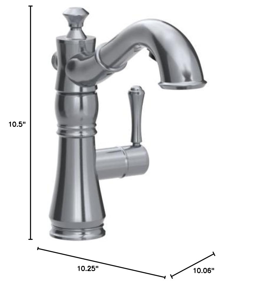 Delta Faucet Cassidy Pull Out Kitchen Faucet, Polished Nickel Kitchen Sink Faucet, Kitchen Faucet with Pull Out Sprayer, Magnetic Docking Spray Head, Polished Nickel 4197-PN-DST