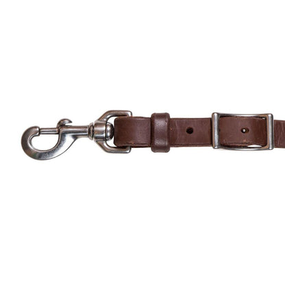 Billy Royal Oiled Hermann Oak Leather Breastcollar | Lifetime Workman's Warranty | Hermann Oak Leather | Contoured for Comfort | Robust Stainless Steel Hardware | Handcrafted in The USA