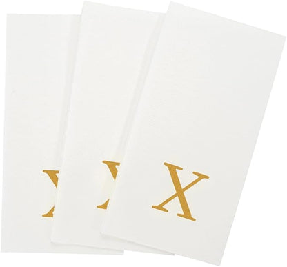 Luxenap 15.8 X 7.9 Inch Linen-Feel Guest Towels, 2000 Lettered Hand Towels