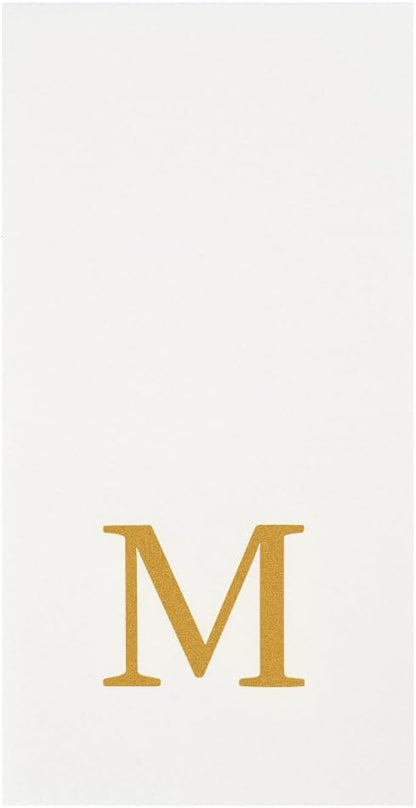 Luxenap 15.8 X 7.9 Inch Linen-Feel Guest Towels, 50 Lettered Hand Towels