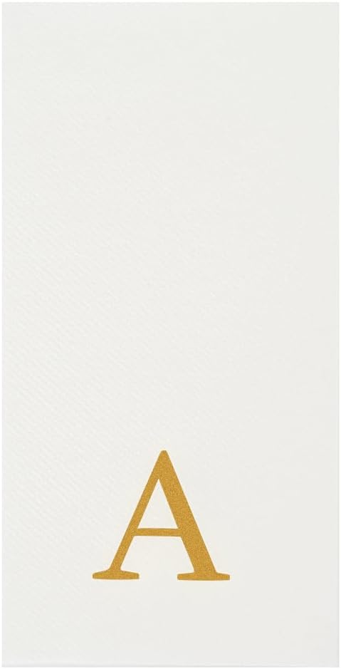 Luxenap 15.8 X 7.9 Inch Linen-Feel Guest Towels, 2000 Lettered Hand Towels