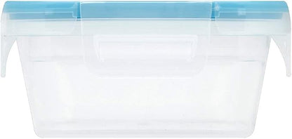 Snapware Plastic Total Solutions (5-Pack, 3 Cup) Food Storage Containers Set, Airtight & Leakproof Plastic Locking BPA-Free Lids Tupperware, Freezer Dishwasher Microwave Safe