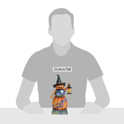 Enesco Jim Shore Heartwood Creek Stacked Pumpkin Figurine, 9.25 Inch, Multicolor
