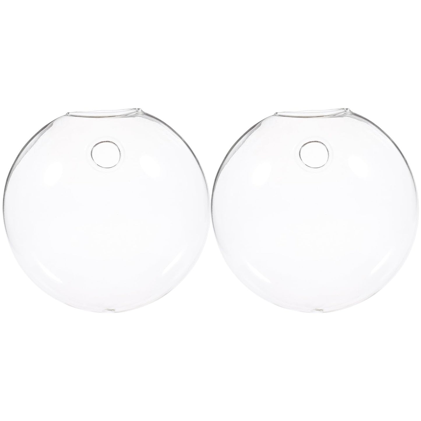 DECHOUS 2pcs Wall Hanging Glass Terrarium Vases Hydroponic Planter Indoor Decor for Succulent Plants