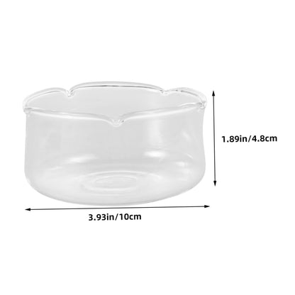 Alipis 2pcs Glass Vase for Hydroponic Plants Elegant Glass Plant Holder for Decor Decorative Fish Tank Terrarium Pot Container