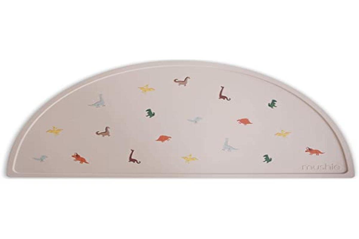 mushie Silicone Mat, Dinosaurs, 2370250