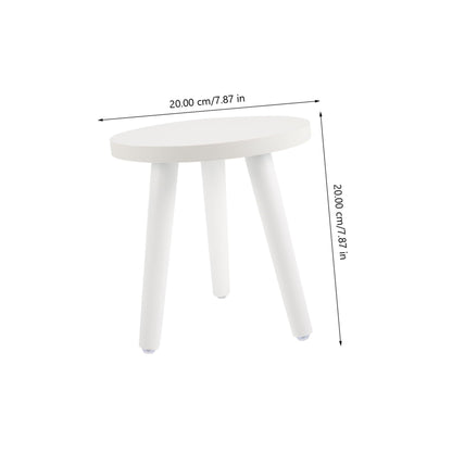 CIYODO Detachable Wood Plant Pot Stand Tall Round Plant Stand for Indoor Plants Mid Modern Design Versatile Plant Pot Holder for Home Decor