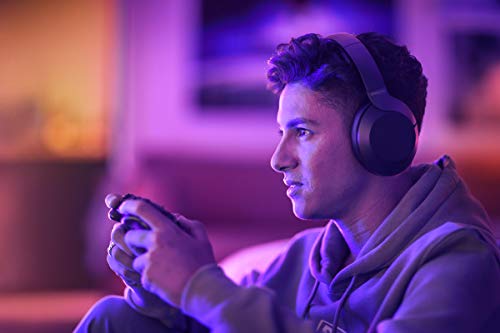 Philips PH805 Active Noise Canceling (ANC) Over Ear Wireless Bluetooth Performance Headphones w/ Hi-Res Audio, Comfort Fit and 30 hours of playtime (TAPH805BK)